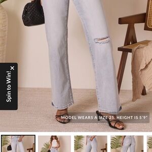 Vici Light Blue Straight Leg Jeans NWT